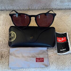 Authentic Ray Ban Erika polarized sunglasses
